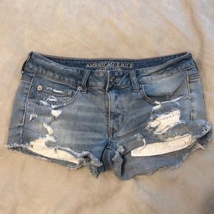 American Eagle Distressed Shorts